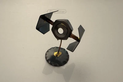 Darth Vader's Tie Advanced Fighter Star Wars Metal Desk Sculpture! Unique! - Image 1 of 4