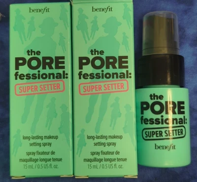 2 x Urban Decay All Nighter Setting Spray 0,5 oz cada tamaño de viaje NUEVO Foto 1 de 2