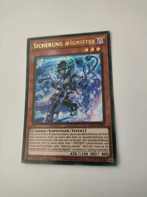 Yu Gi Oh Sicherung @ Ignister ALIN-DE002 Ultra Rare 1. Auflage - Bild 1 von 2