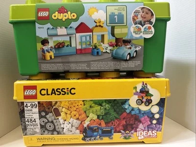 LEGO Bundle – NIB – DUPLO 10913 + CLASSIC 10696 Brick Box Sets - Image 1 of 4