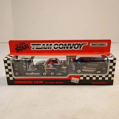 1991 LE Matchbox Super Star Team Convoy #3 Dale Earnhardt Goodwrench Racing Team - Image 1 of 4