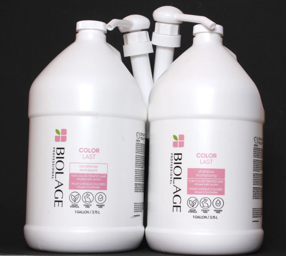 Biolage Colorlast Champú/Acondicionador Galón SET con Bombas Foto 1 de 1