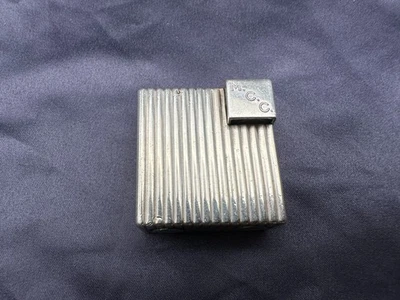 Vintage Cartier Paris 1935 Silver Art Deco Pocket Petrol Lighter - Image 1 of 4