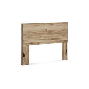 Signature Design by Ashley Contemporary Hyanna Queen Panel Headboard Tan Brown - Picture 1 of 4
