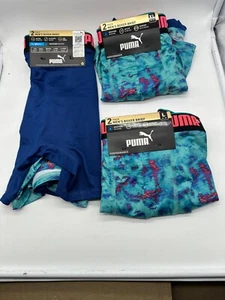 NUEVO 2 PARES CALZONCILLOS BOXER PUMA DRY CELL PARA HOMBRE ACTIVO ELÁSTICO RENDIMIENTO ETIQUETA GRATIS - Imagen 1 de 10