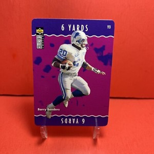 1996 Upper Deck Collector's Choice Update You Make the Play Barry Sander Y13 HOF