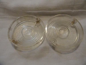 MOPAR 1955-56 DODGE PAIR OF REVERSE LIGHT LENSES #1604382 VERY GOOD CONDITION - Picture 1 of 5