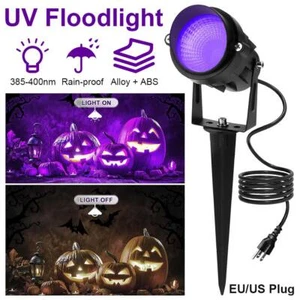 UV LED Spot Lights Wall Flood Lights Garden Outdoor Landscape Yard Lawn Lamp - Picture 1 of 18