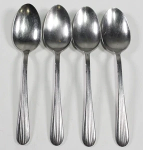 (4) International Silver Silco Empire Tablespoon Place Spoon Replacement Lot - Picture 1 of 5