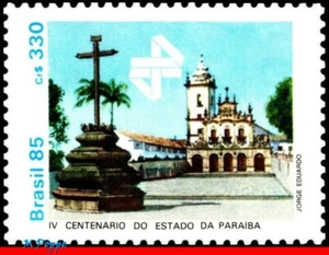 2012 BRAZIL 1985 CONVENT ST.ANTHONY, PARAIBA STATE, CHURCHES, RHM C-1472, MNH - Picture 1 of 2