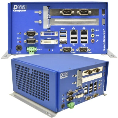 DSM Computer Industrie NanoServer 96M1558-QM67 i3-2330E 2.2GHz CPU 4GB RAM HDMI - Bild 1 von 4