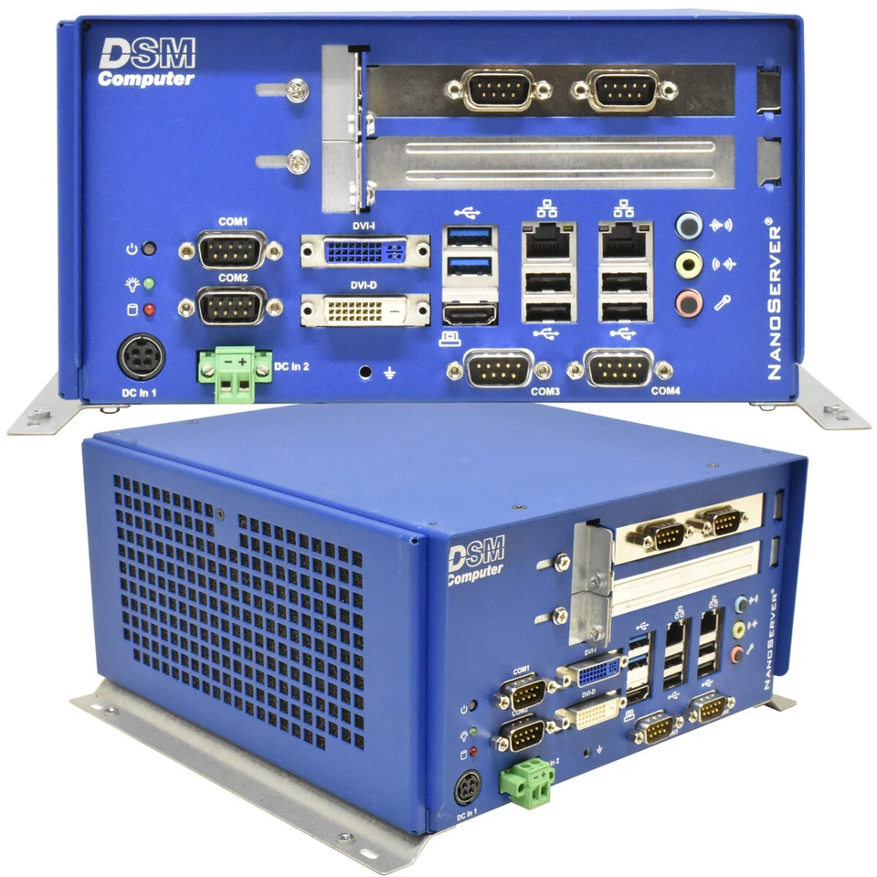 DSM Computer Industriale NanoServer 96M1558-QM67 i3-2330E 2.2GHz CPU 4GB RAM ... - Immagine 1 di 4