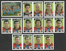 8 FIGURE STICKERS FOOTBALLERS PANINI 2004-05 COMPLETE TEAM CATANIA