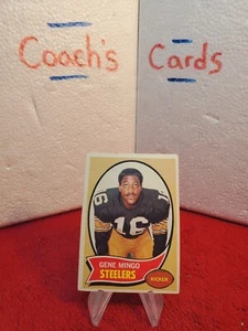 1970 Topps NFL Gene Mingo #148 Pittsburgh Steelers - Picture 1 of 3