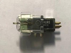 Vintage Shure M93E turntable cartridge with stylus - NOT TESTED - Picture 1 of 6