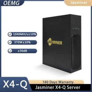 New Release Jasminer X4-Q ETC ETHW Miner 1040MH/s 370w 5GB Ready Stock with PSU - Picture 1 of 6