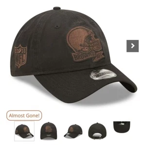 Cleveland Browns New Era 22 Sideline Adjustable 9TWENTY Hat NWT MSRP $33.99 - Picture 1 of 1