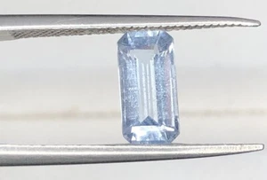 1 Carat Faceted Quality Natural Colour Aquamarine From Pakistan Loose Gemstone - Picture 1 of 23