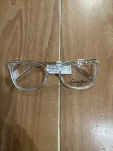 Sean John 6018 Clear Crystal Eyeglass Frames 55-21-140 (A-33) - Picture 1 of 5