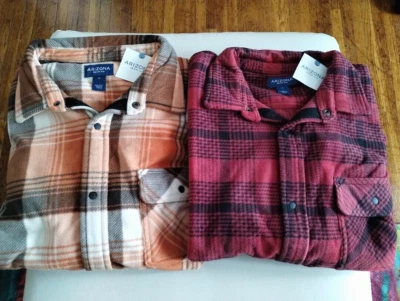 Мужская клетчатая рубашка куртки ARIZONA РАЗМЕР XL (новые с этикетками)!!! - Изображение 1 из 4