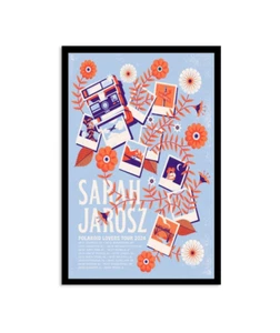 Sarah Jarosz Polaroid Lovers Tour 2024 Poster - Picture 1 of 7