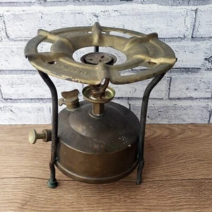 Original NUTAN No. 1 Collectible Vintage Very Rare Antique Kerosene Brass Stove. - Picture 1 of 9