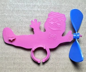 Vintage 1976 General Mills Boo Berry Monster Cereal Bike Spinner Premium Toy - Picture 1 of 5