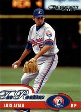2003 Donruss Rookies Montreal Expos Baseball Card #12 Luis Ayala Rookie