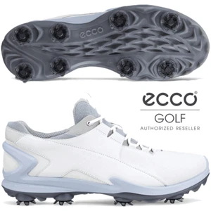 ECCO BIOM TOUR MENS WATERPROOF GOLF SHOES / ALL SIZES / WHITE / 2025 MODEL - Picture 1 of 11