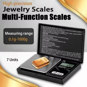 0.1 gram Electronic Troy Ounce Digital Jewelry Lab Scale Gold Silver Acid Test - Picture 1 of 8
