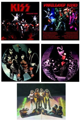 KISS - LIM PICTURE VINYL LP IN GATEFOLD POP UP COVER INC UNRELEASED SONGS PART 3 - Bild 1 von 4