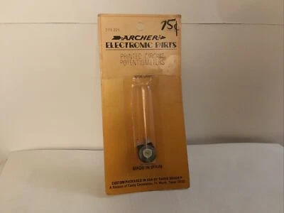 Printed circuit potentiometers 500K ohms RadioShack archer Radio Shack 271–221 - Image 1 of 2