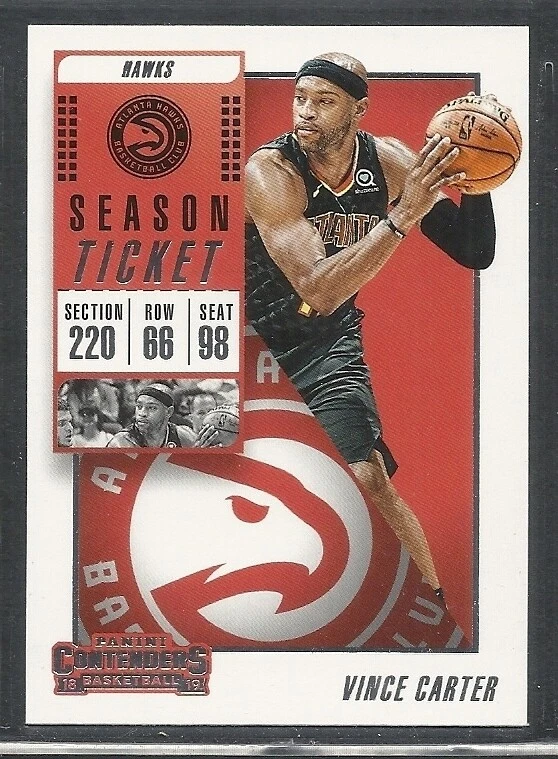 2018-19 Panin Contenders Basketball - #22 - Vince Carter - Atlanta Hawks - Image 1 of 1