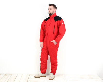 Snowland Alaska Mens L Combinaison de Ski Habit Neige Salopette Rembourré - Photo 1/4