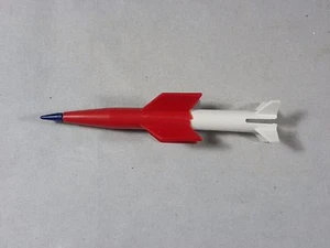 Misil IRBM Lionel Train 6650-80 rojo sobre blanco - Imagen 1 de 1