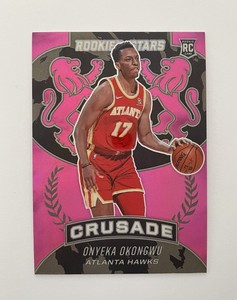 2020-21 Panini Chronicles Rookies & Stars ONYEKA OKONGWU #544 Pink Crusade RC
