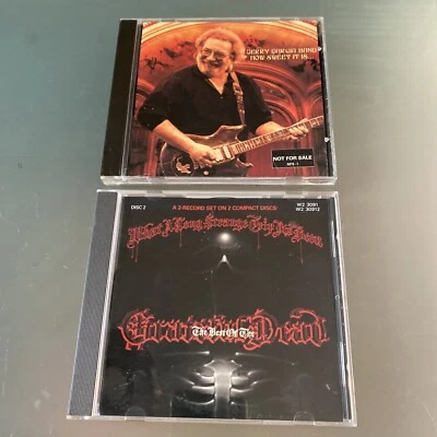 Jerry Garcia Band/ Grateful Dead 2 LOT: How Sweet It Is... & Long Trip It’s Been - Imagem 1 de 3