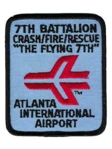 Atlanta Georgia International Airport 7th Battalion Crash Fire Rescue patch NEW! - Picture 1 of 1