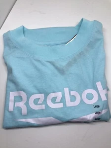 T-shirt grafica Reebok donna Training Essentials, taglia Large, colore digitale brillante, - Foto 1 di 4