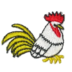 APLICACIÓN PARCHE HIERRO Gallo 1 3/8" ancho x 1 1/8" alto - Imagen 1 de 2