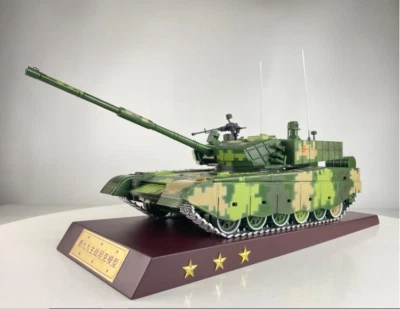 1/24 China Type 99 ztz-99A tank Camouflage color  DIECAST MODEL TANK in box - Image 1 of 4