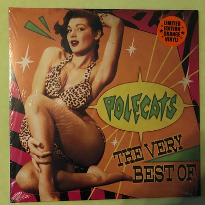 POLECATS :  Very Best Of  - Rare Rockabilly - ORANGE Vinyl - Cleopatra , US 2015 - Bild 1 von 3