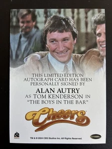 2025 Rittenhouse Cheers ALAN AUTRY Auto as TOM KENDERSON Full Bleed - Bild 1 von 2