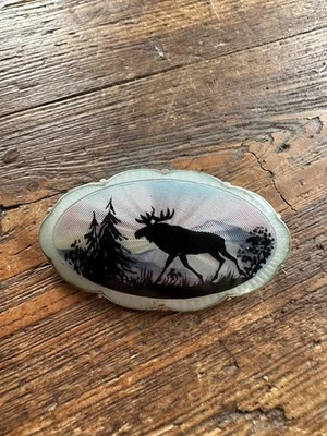 Spilla smaltata argento sterling Hjortdahl Norway Norwegian Estate vintage al... - Immagine 1 di 4