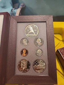 1992 Prestige Silver Proof 7-Coin Set by US Mint with OGP & COA. Free Shipping! - Picture 1 of 6