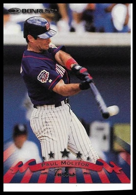 1998 Donruss #1 Paul Molitor - Image 1 of 2