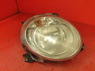 FIAT 500 HEADLIGHT DRIVERS SIDE OFFSIDE HEADLAMP 2010 HATCHBACK  - image 1 of 4