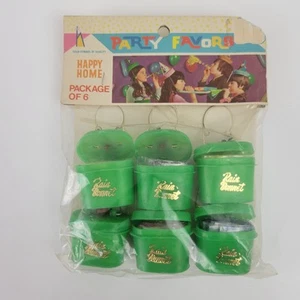 6 Woolworth Woolco Vintage Party Gastgeschenke, Regenhaube, Film TV Requisite 80er 70er - Bild 1 von 3