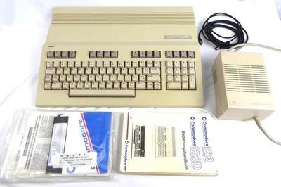 Commodore 128 - PAL - inkl Netzteil, Anleitung - Getestet - schöner Zustand C128 - Bild 1 von 4