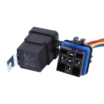 Nuevo SPDT 5-Pin 12V 40A Automotriz Impermeable Relé Pieza Para Barco Auto Accesorio Foto 1 de 4